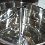 INTSUPERMAI Commercial Dough Mixer Machine Electric Food Mixer with Double Action Double Speed Spiral Mixing for Schools Bakeries Restaurants Pizzerias 110V 30L Capacity