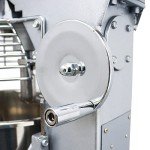 TECHTONGDA Commercial Stand Mixer, 32QT Food Mixer, Electric Flour Mixer Machine, 110V Spiral Dough Mixer with 3 Mixing Attachments, 3 Speeds Adjustable 100/166/360 RPM, for Schools Bakeries Pizzerias