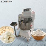 Commercial Double Action Dough Maker Machine Professional Durable Large Capacity Pizza Spiral Dough Mixer Equipment