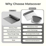 Bench Scraper Dough Cutter Tool - Bowl Pastry Scraper for Bread Cake Pizza, Bench Knife Kitchen Dough Scraper for Baking, Stainless Steel Food Scraper with Grip Handles & Measuring Scale, Grey