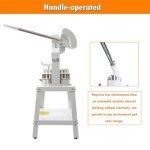 INTSUPERMAI Dough Divider Rounder Machine 30Pcs Manual Hydraulic Dough Divider Pizza Bread Bakery Dough Cutting Machine