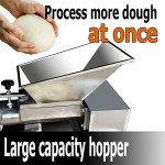 TXMACHINE 6 molds Dough Divider Rounder Commercial Dough Equal Divider Cutter Cutting Machine automatic Pizza Dough cutters for Bakery restaurant shop store hotel (110V/60HZ, 2.82-10.58OZ/80-300g)