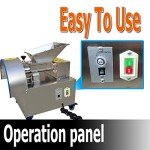 TXMACHINE 6 molds Dough Divider Rounder Commercial Dough Equal Divider Cutter Cutting Machine automatic Pizza Dough cutters for Bakery restaurant shop store hotel (110V/60HZ, 2.82-10.58OZ/80-300g)