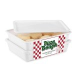 Stock Your Home Pizza Dough Proofing Container with Lid (2 Pack), Homemade Bread Dough Proofing Box, Pizza Dough Container, Pizza Dough Box, Pizza Proofing Box, Pizza Box for Proofing Dough