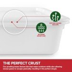 Stock Your Home Pizza Dough Proofing Container with Lid (2 Pack), Homemade Bread Dough Proofing Box, Pizza Dough Container, Pizza Dough Box, Pizza Proofing Box, Pizza Box for Proofing Dough