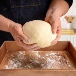 Wooden Pizza Dough Proofing Box, 16”x12” Pizza Dough Proofing Container with Lid and Handle for Home Kitchen Homemade Pizza Bread, Proofing Container Tray with Wooden Dough Spatula & Linen Bread Bag