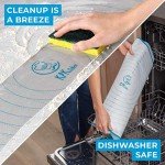 XXL SIZE Silicone Pastry Mat For Rolling Dough Non Slip Extra Large - 23,5'' x 31,5'' Dough Mat for Rolling - Rolling Mat For Dough with Measurements - Nonstick Fondant Mat - Large Silicone Baking Mat