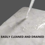 KC KULLICRAFT Marble Cheese Pastry Board 16" x 12" Marble Cutting Board, Marble Serving Tray for Pastries, Bread, Pizza, Carrara White