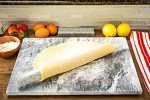 Marble Cutting Board & French Rolling Pin for Kitchen, Serving, Pastry, Charcuterie, Cheese - 16” x 12” and 16” Combo Set - Nonslip Feet for Stability - Accessories For Bakers, Gift Home Decor ideas