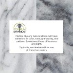 Fox Run 3829 Marble Pastry Board White, 16 x 20 x 0.75 inches