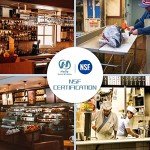 Hally Stainless Steel Table for Prep & Work 30 x 36 Inches with Caster Wheels, NSF Commercial Heavy Duty Table with Undershelf and Galvanized Legs for Restaurant, Home and Hotel