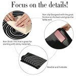 SUPER KITCHEN Non-slip Silicone Pastry Mat 28 x20 for Non Stick Baking Mats, Countertop Placemats, Dough Rolling Mat, Kneading/Fondant/Pie Crust Mat