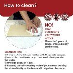 K ROCKSHEAT Pizza Stone Round 16 Inch for Grill and Oven, Large Cordierite Baking Stone for Bread, Safe Circular Cooking Stone for Grill 16", Easy to Clean