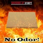 Unicook Pizza Stone for Oven and Grill, 12 inch Square Bread Baking Stone, Heavy Duty Ceramic Pizza Pan, Thermal Shock Resistant Baking Stone for BBQ and Grill, Making Pizza, Bread, Cookie and More