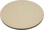 Onlyfire Round Pizza Grilling Stone for Oven, BBQ and Grill - 15” Non-Stick Black Ceramic Baking Stone for Pies, Pastry Bread, Calzone - Home Kitchen Accessories