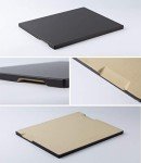 ROCKSHEAT Pizza Stone, 15" x 12" x 0.63" Rectangular Pizza Stones for Oven Grill BBQ, Cordierite & Ceramic Coating Baking Stone for Pizza & Bread, Innovative Built-in 2 Handles Grilling Stone (Black)