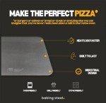 Baking Steel - The Original Ultra Conductive Pizza Stone (14"x16"x1/4") - The Original Baking Steel for Pizza, Modernist Baking Steel for Oven, Pizza Steel, Baking Steel Gift for Pizza & Bread Lover