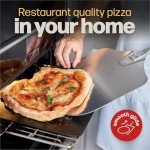 Pizza Steel PRO by Hans Grill | XL (1/4" Thick) Square Conductive Metal Baking Sheet for Cooking Pizzas in Oven and BBQ | Bake and Grill Bread and Calzone