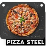 Primica Pizza Steel for Oven & Grill 16" x 13.4" - The Ultimate Pizza Crust Game Changer, Perfect for Oven Baked Pizza with higher Conductivity, Premium Baking Alternative to Pizza Pan and Pizza Stone