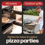 Pizza Steel PRO by Hans Grill | XL (1/4" Thick) Square Conductive Metal Baking Sheet for Cooking Pizzas in Oven and BBQ | Bake and Grill Bread and Calzone