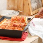Blue Steel Detroit Pizza Pan 14x10 (Non Stick Without BPA) Replace Lloyd's Pizza Pan, Pre-Seasoned Carbon Steel Detroit Pizza Pan, Deep Dish Pizza Authentic Steel Pan Five Years Free Replacement
