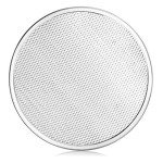 New Star Foodservice 50677 Restaurant-Grade Aluminum Pizza Baking Screen, Seamless, 12-Inch