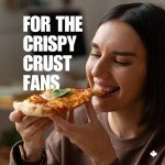 Norjac Bulk Pizza Screen, 10 Inch, 6 Pack, Seamless Rim, Restaurant-Grade, 100% Aluminum Pizza Pan, Oven-Safe, Rust-Free.