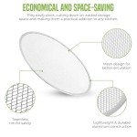 OCS Parts 3-Pack 16-Inch Aluminum Pizza Screen | Commercial Grade Pizza Tray Screen for Home Cooking, Pizzerias and Restaurants