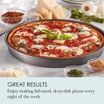 Chicago Metallic 16124 Professional Non-Stick Deep Dish Pizza Pan,14.25-Inch