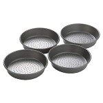 Chicago Metallic Professional Perforated Mini-Deep Dish Pizza Pan Set