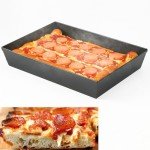 Detroit Style Pizza Pan 10x14x2.5 (Non Stick without BPA) Replace lloyds Pizza Pan, Pre-Seasoned Detroit Authentic Pizza Pan, Hard Anodized Detroit Deep Dish Pizza Pan Two Years Free Replacement
