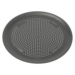 GoodCook AirPerfect Nonstick 16” Pizza Pan – Pizza Tray for Oven, Perforated Round Pizza Pan, Carbon Steel Baking Pan, Homemade, Frozen & Leftover Slices
