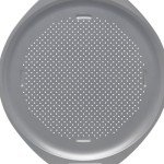 Farberware Insulated Nonstick Bakeware 15.5-Inch Round Pizza Pan, Light Gray