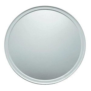 Winco Winware 16 Inch Aluminum Pizza Tray with Wide Rim