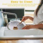 Bokon 12 Pcs Pizza Pan Bulk Restaurant Aluminum Pizza Pan with Wide Rim Silver Round Pizza Pie Cake Plate Anti Rust Pizza Tray for Oven Baking Home Kitchen Easy to Clean (12 Inch)