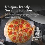 New Star Foodservice 51018 Restaurant-Grade Aluminum Pizza Pan, Baking Tray, Coupe Style, 10-Inch, Pack of 6