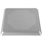 Beasea Square Pizza Pan for Oven, 11.8 Inch Pizza Pan with Holes Aluminum Alloy Pizza Oven Tray Pizza Crisper Pan Pizza Baking Tray Bakeware for Home Restaurant Kitchen