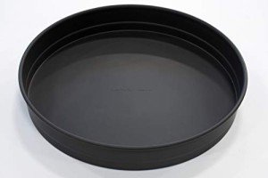 LloydPans Chicago Style Deep Dish Stacking Pizza Pans, Pre-Seasoned Tuff Kote (1, 16 X 2.25 inch)