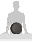 LloydPans Chicago Style Deep Dish Stacking Pizza Pans, Pre-Seasoned Tuff Kote (1, 12 X 2.25 inch)