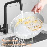 Hisencn Chicago Style Deep Dish Pizza Pan 12 Inch, Round Hard Anodized Aluminum Pizza Pan for Oven, Pre-Seasoned Non-Stick Baking Kitchenware Pizza Pans