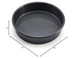 Chicago Metallic Professional Non-Stick Round Cake Pan, 9-Inch