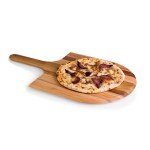 TOSCANA - a Picnic Time brand Pizza Peel Paddle Serving Trays & Platters, One Size, Acacia Wood