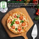 Pizza Peel 16 Inch, Natural Bamboo Pizza Peel Pizza Paddle Spatula Oven Accessory for Large Wood Pizza Board For Transferring & Serving, Wood Pizza Cutting Board for Cheese Bread Fruit Vegetables