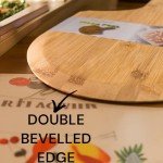 Paz Fumis PREMIUM Wood Pizza Peel 12 inch, Easy Glide, Non Stick Surface,GOURMET Wood Pizza Peel, Homemade Pizza. Bambo pizza peel