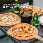 Solo Stove Bamboo Pizza Peel | Wooden Serving Board, Pizza Paddle with Laminated Bamboo Layers, Accessory Pi Pizza Ovens and Any Other Ovens, L: 19 in x W: 11.75 in, 1.4 lbs