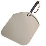 Q Pizza Aluminium Pizza Peel 14 x 16 inch, Extra Large Metal Pizza Turning Paddle Pizza Oven Accessory, Pizza Spatula for Grill Oven Baking Bread Pastry Dough Pie Cake, Easy Storage & Clean