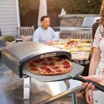 Q Pizza Aluminium Pizza Peel for 13" Pizza - 12 x 14 inch Metal Pizza Turning Paddle for Grill Oven - Pizza Spatula for Baking Bread Pastry Dough Pie & Cake, Pizza Accessory