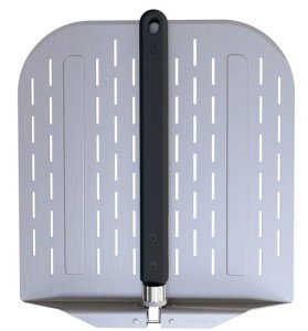 neatNuseful Pizza Peel 12 inch with Long Foldable Handle – Aluminum Pizza Paddle – Pizza Spatula or Pizza Turning Peel – Pizza Oven Accessories – For Baking Dough, Bread and Pastry