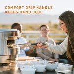 Solo Stove Stainless Pizza Turner | Stainless Peel, Pizza Paddle with Long Handle, Accessory Pi Pizza Oven and Any Other Ovens, 304 Stainless Steel, L: 22 in x W: 7.6 in, 0.9 lbs