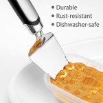 2PCS Flatware Pie Server Stainless Steel Cake Cutter, Pizza/Tart/Dessert Slicer.